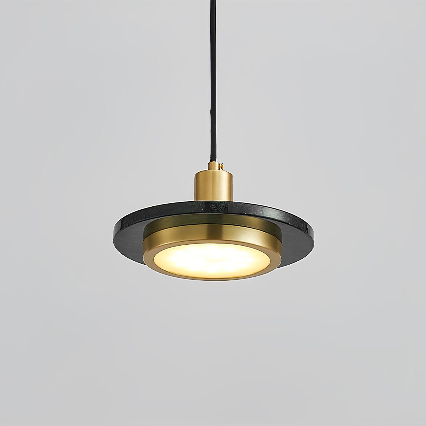 Double Circle Hanging light Pendant Light