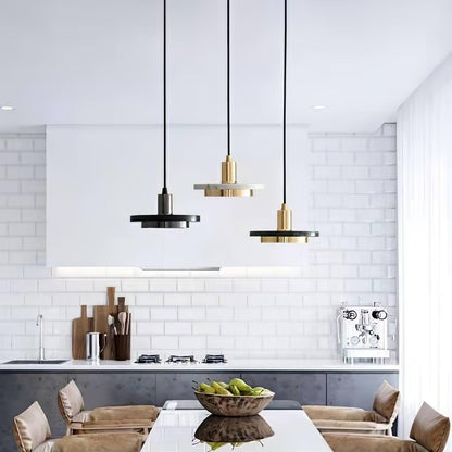 Double Circle Hanging light Pendant Light