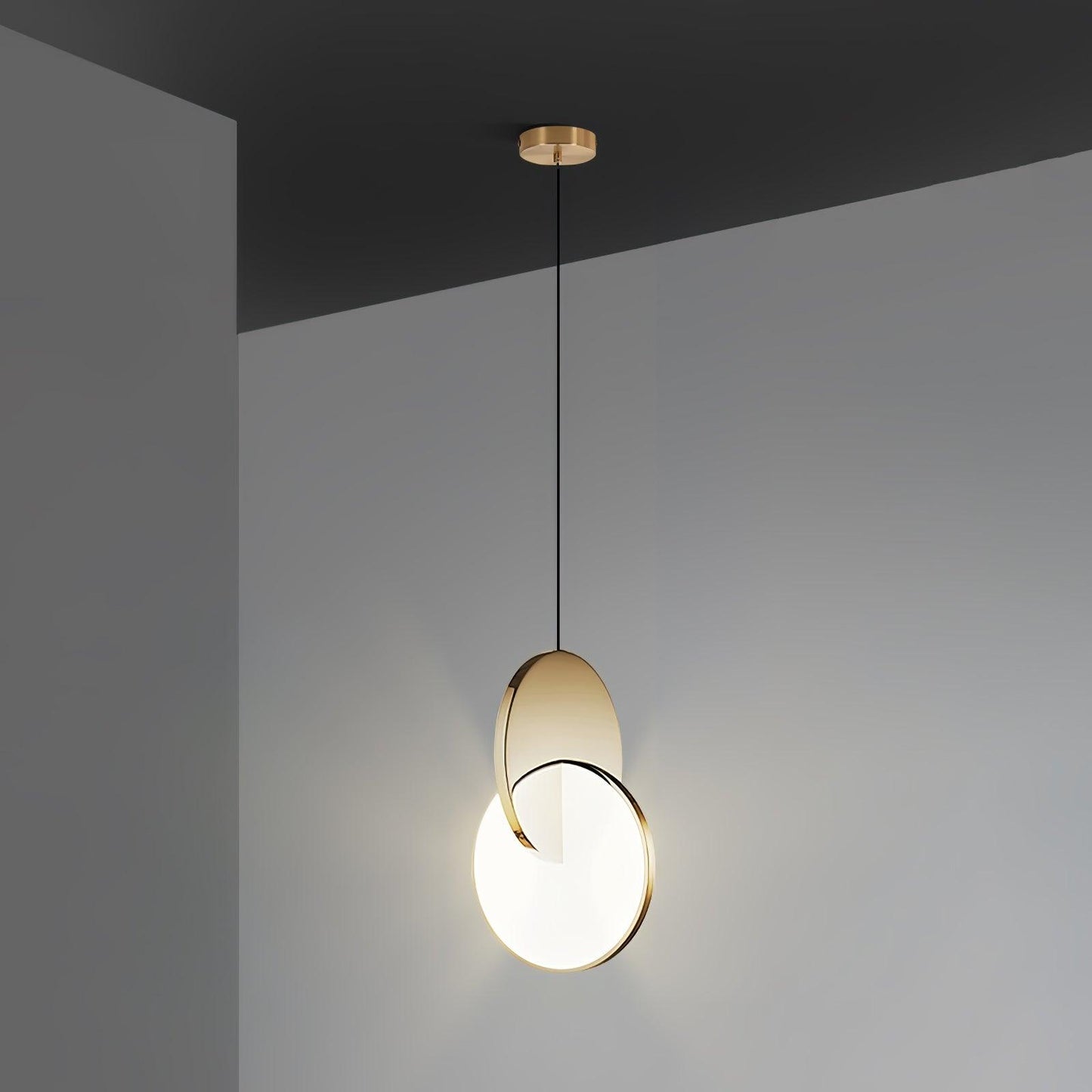 Double Disk Houselight Pendant Lamp