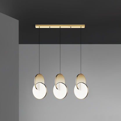 Double Disk Houselight Pendant Lamp