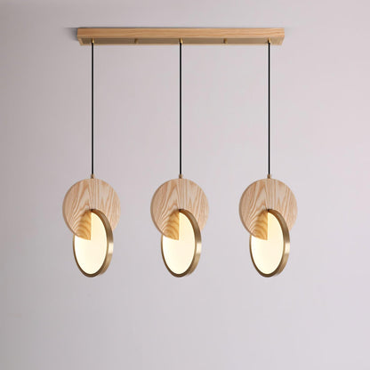 Double Disk Houselight Pendant Lamp