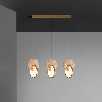 Double Disk Houselight Pendant Lamp