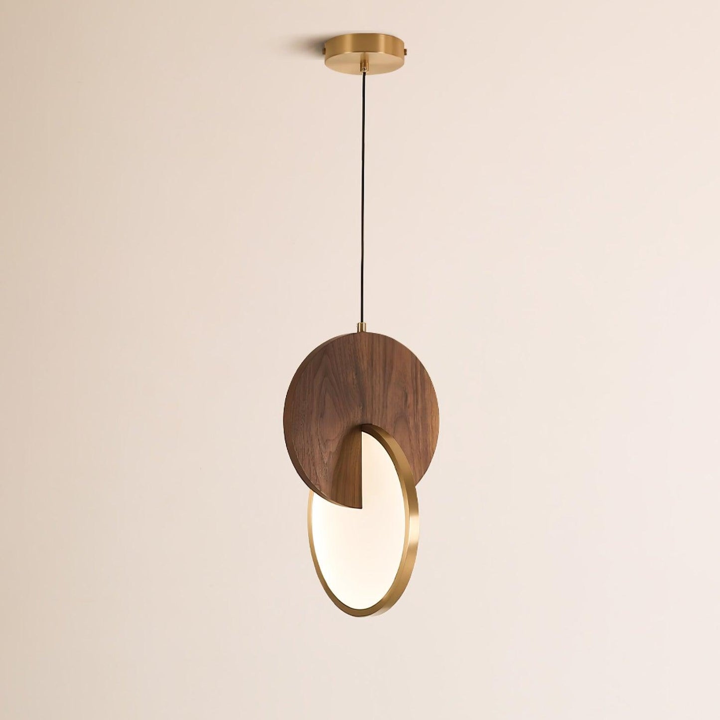 Double Disk Houselight Pendant Lamp