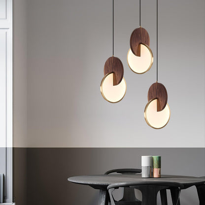 Double Disk Houselight Pendant Lamp