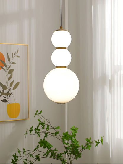 Double Globe Drop light Pendant Lamp