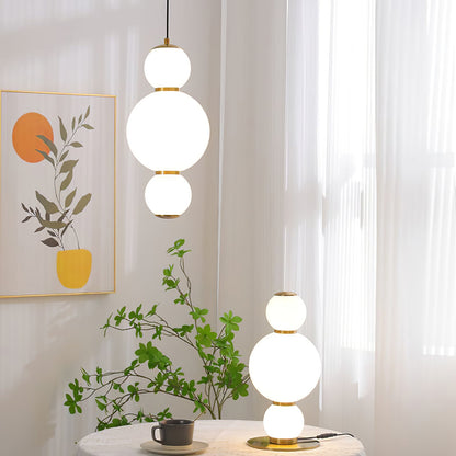 Double Globe Drop light Pendant Lamp