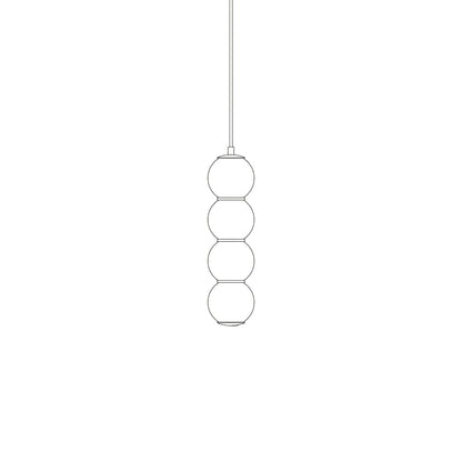 Double Globe Drop light Pendant Lamp