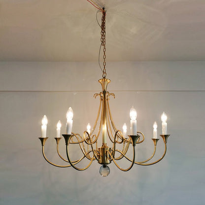 Double Twist Gasolier Chandelier