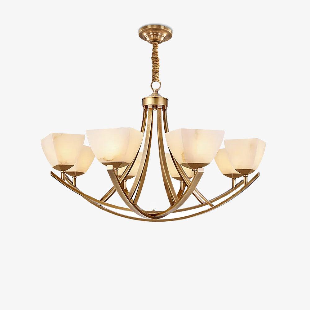 Dover Brass Pendant light Chandelier