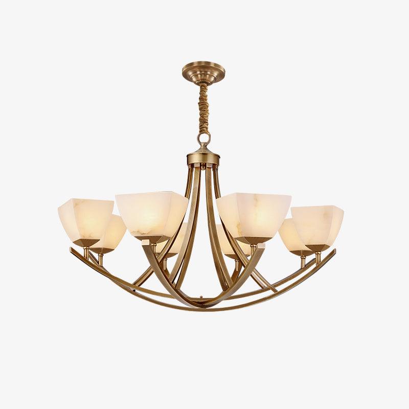 Dover Brass Pendant light Chandelier