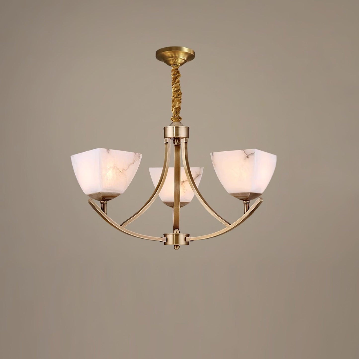 Dover Brass Pendant light Chandelier