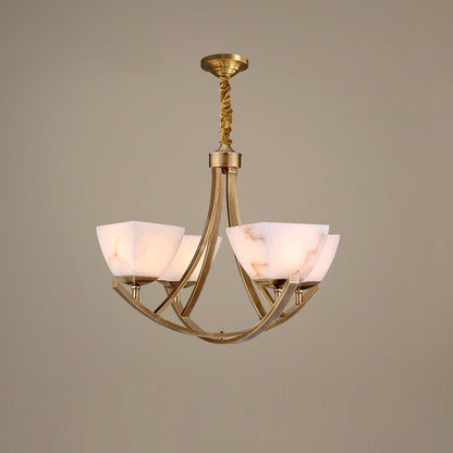 Dover Brass Pendant light Chandelier