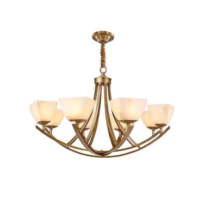 Dover Brass Pendant light Chandelier