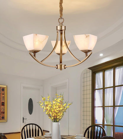 Dover Brass Pendant light Chandelier