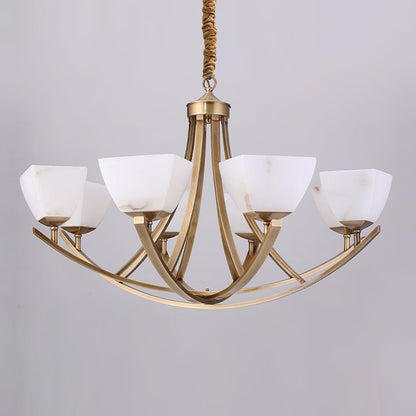 Dover Brass Pendant light Chandelier