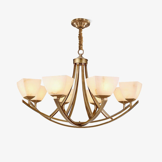 Dover Brass Pendant light Chandelier