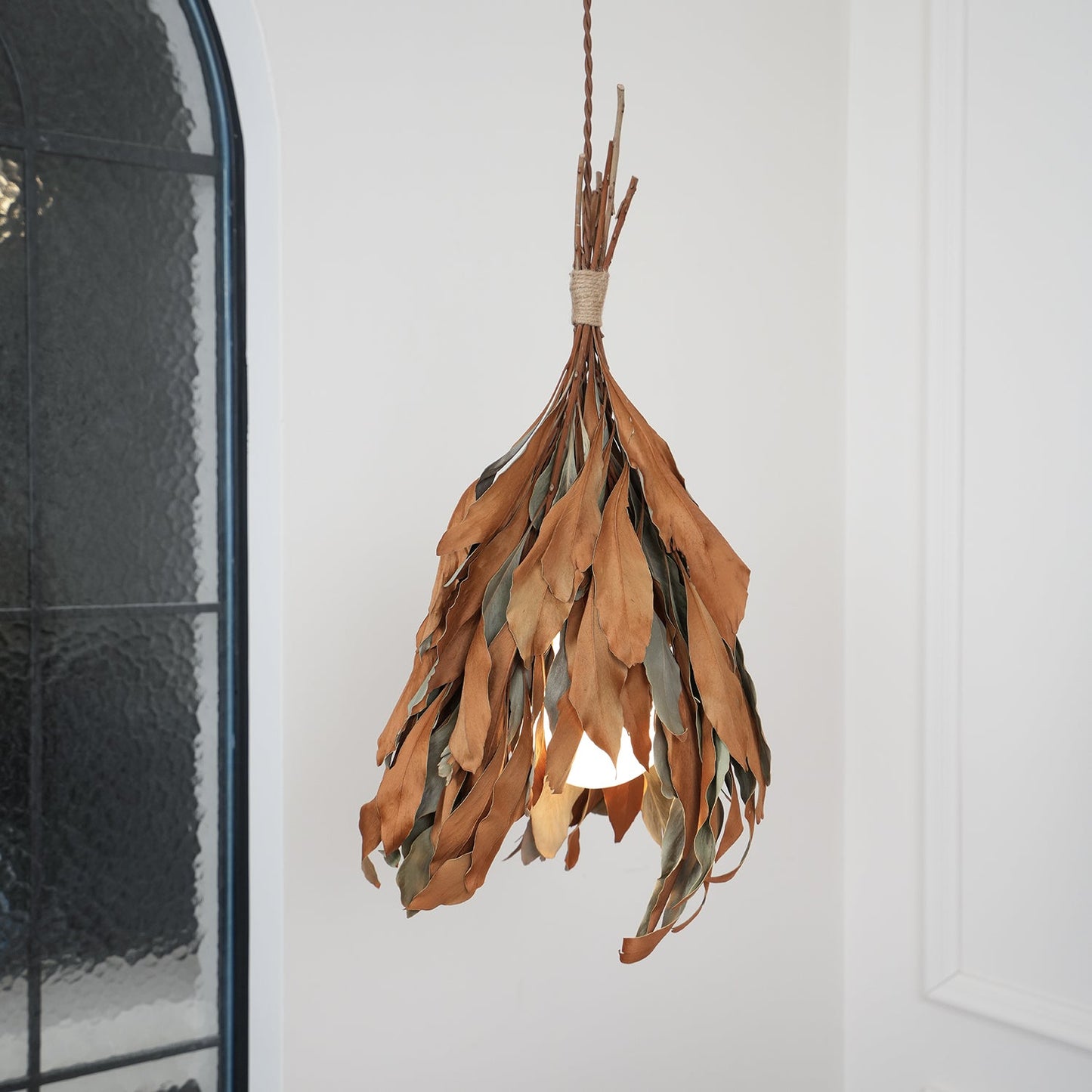 Dried Branch Leaf Drop light Pendant Lamp