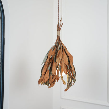 Dried Branch Leaf Drop light Pendant Lamp