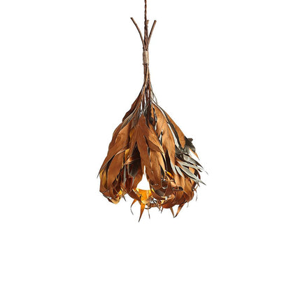 Dried Branch Leaf Drop light Pendant Lamp