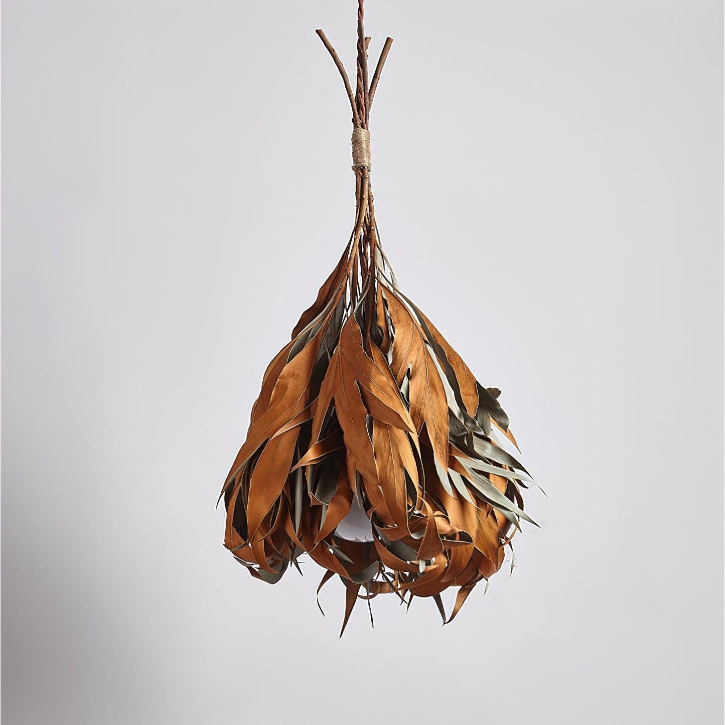 Dried Branch Leaf Drop light Pendant Lamp