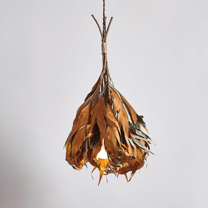 Dried Branch Leaf Drop light Pendant Lamp