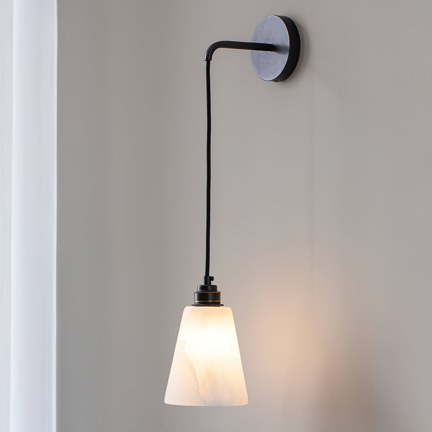 Droplet Alabaster Wall-mounted light Wall Lamp