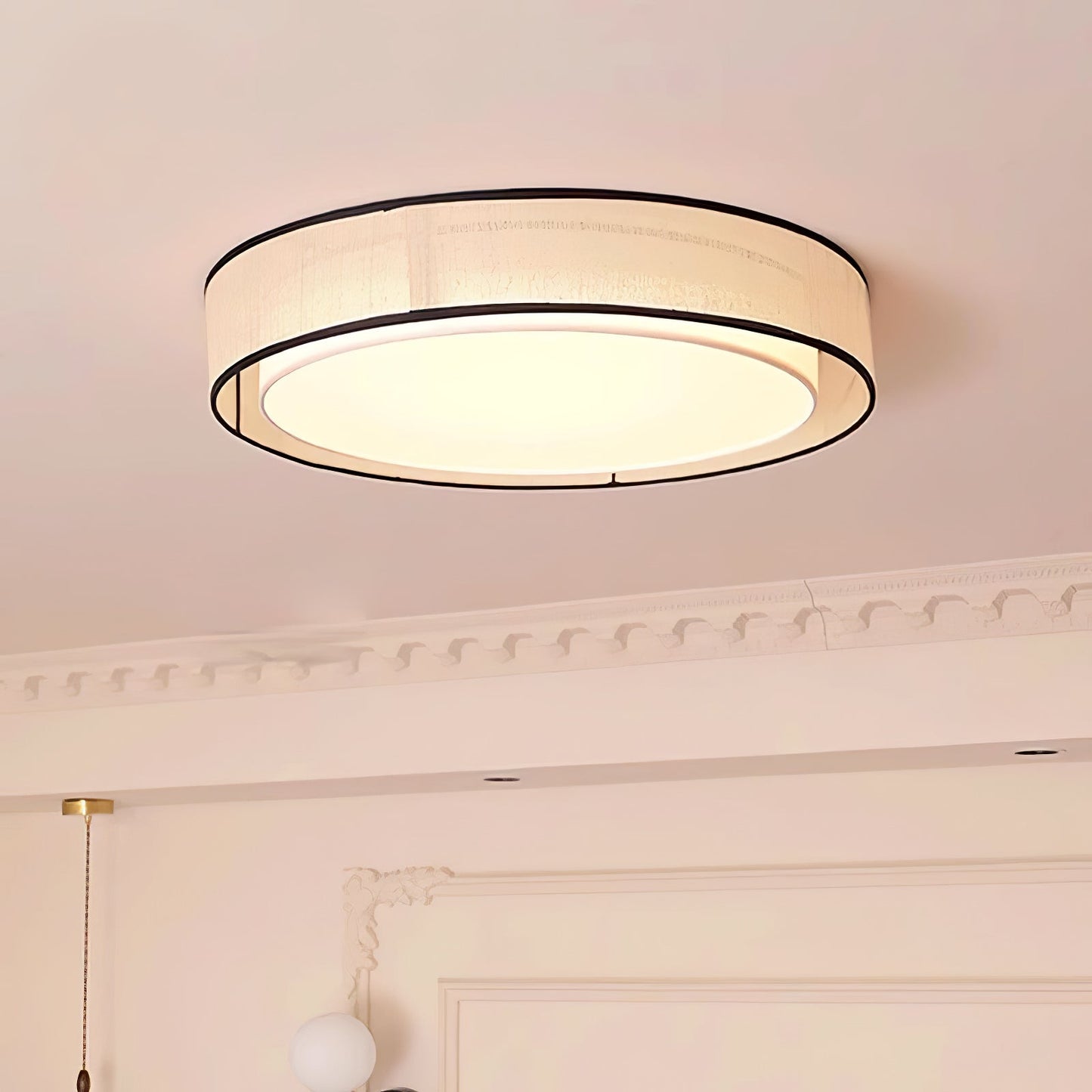 Drum Rould Overhead fixture Ceiling Lamp