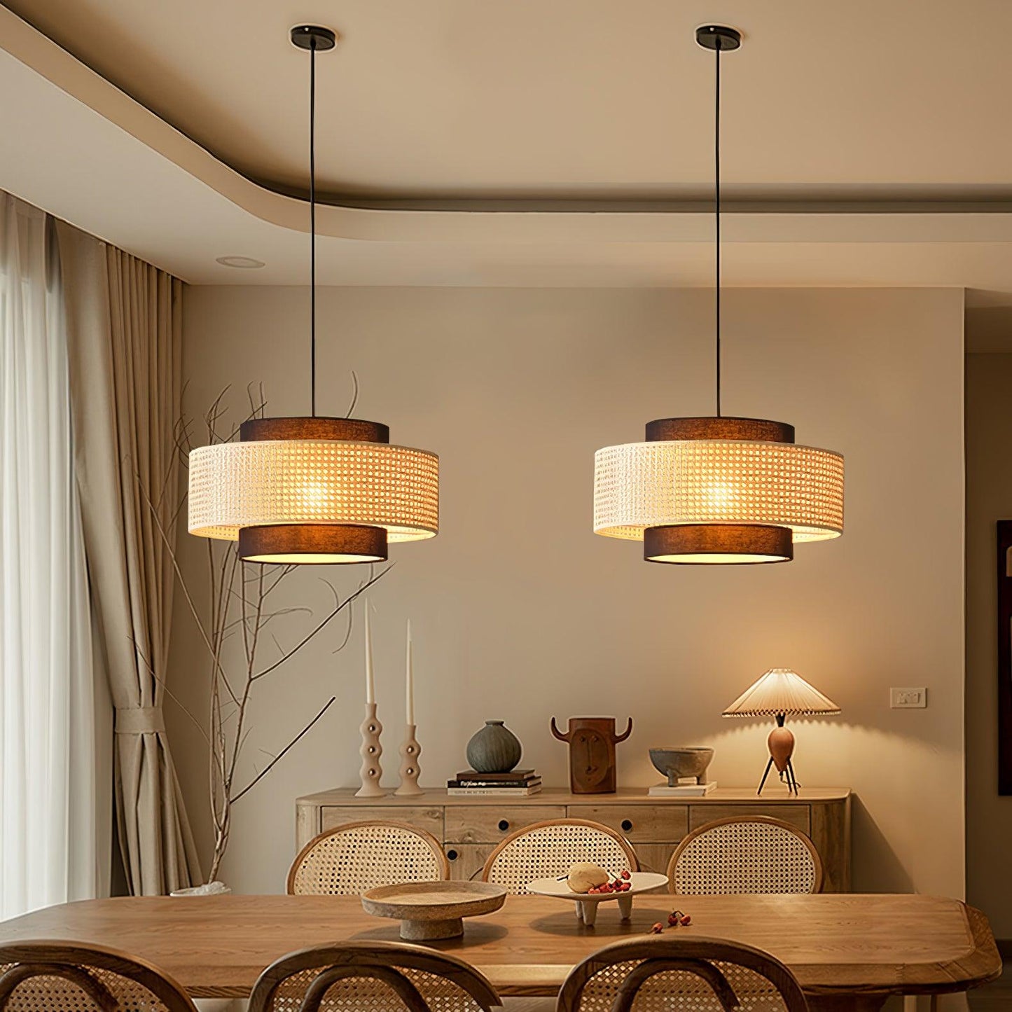 Drum Shade Houselight Pendant Light