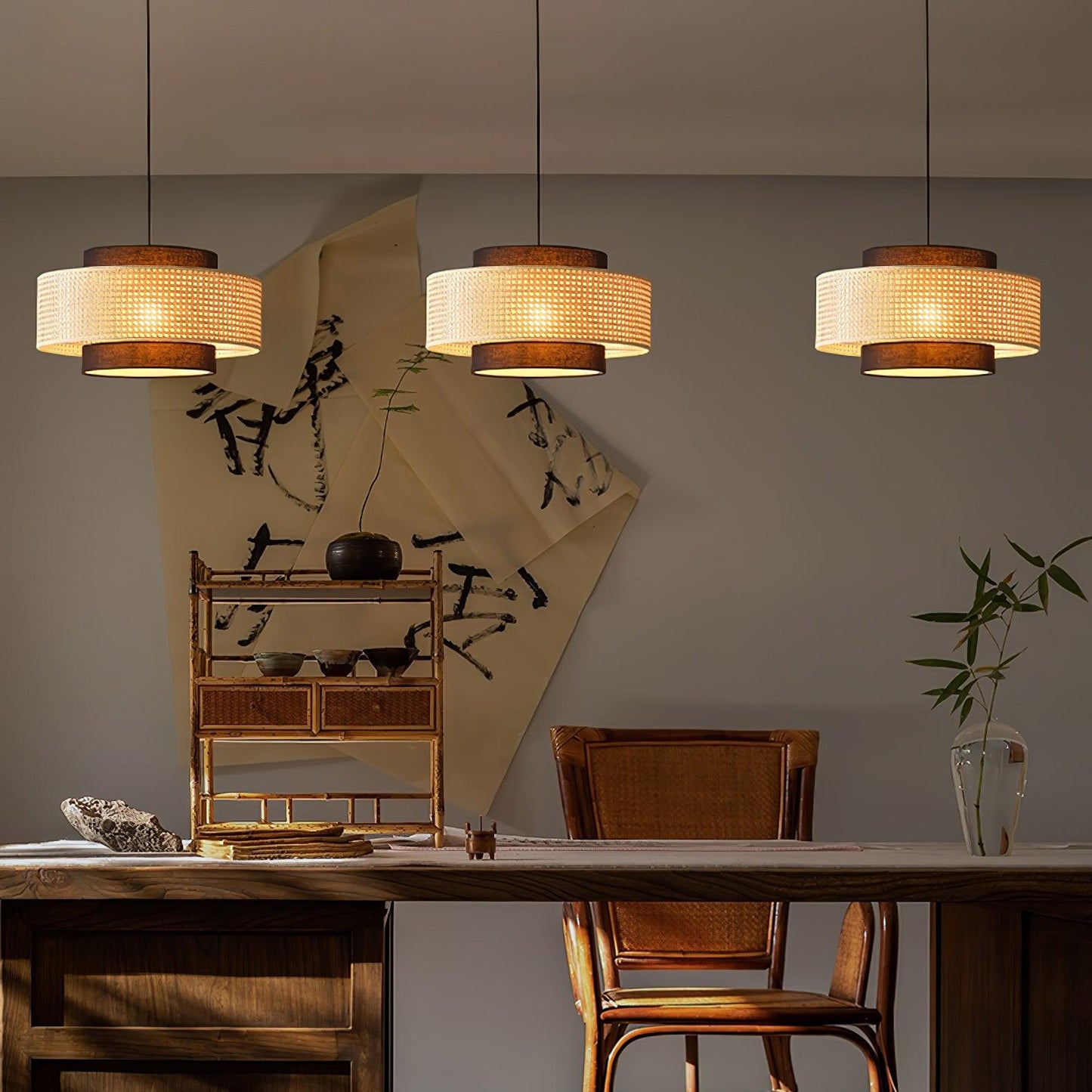 Drum Shade Houselight Pendant Light