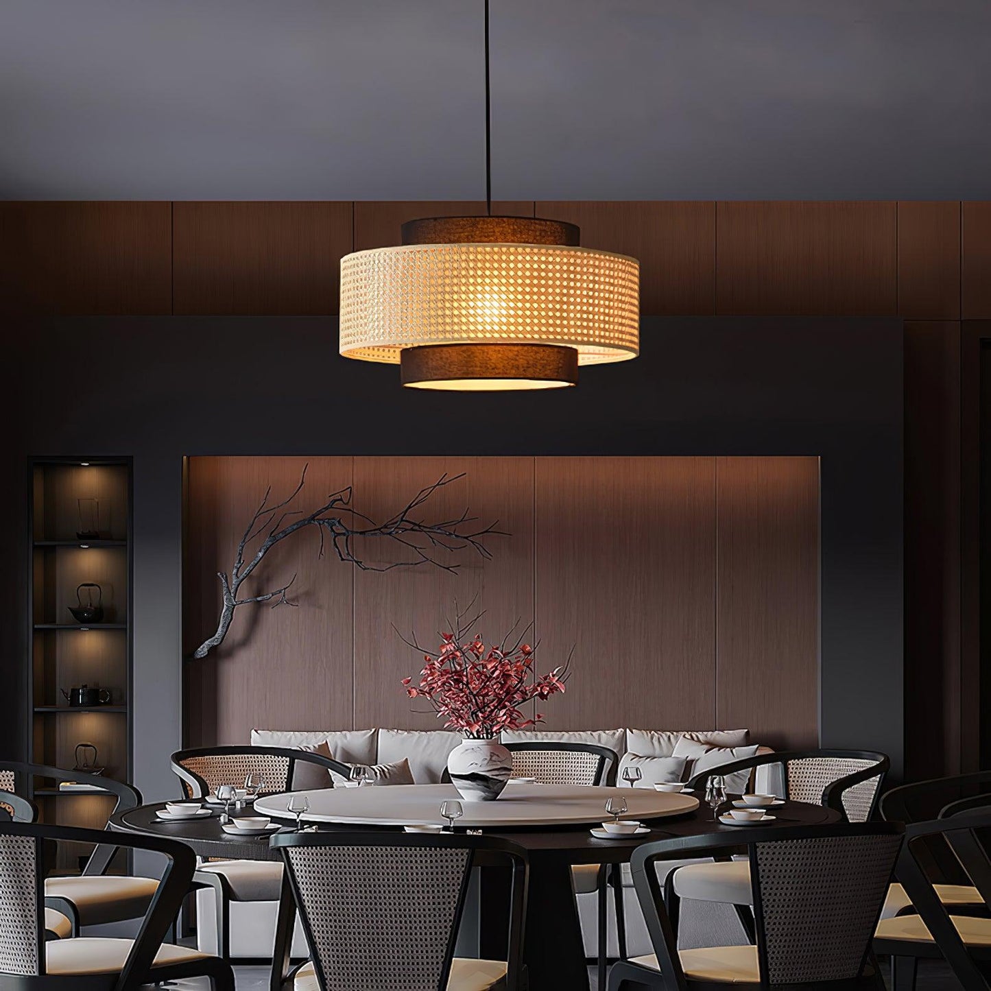 Drum Shade Houselight Pendant Light