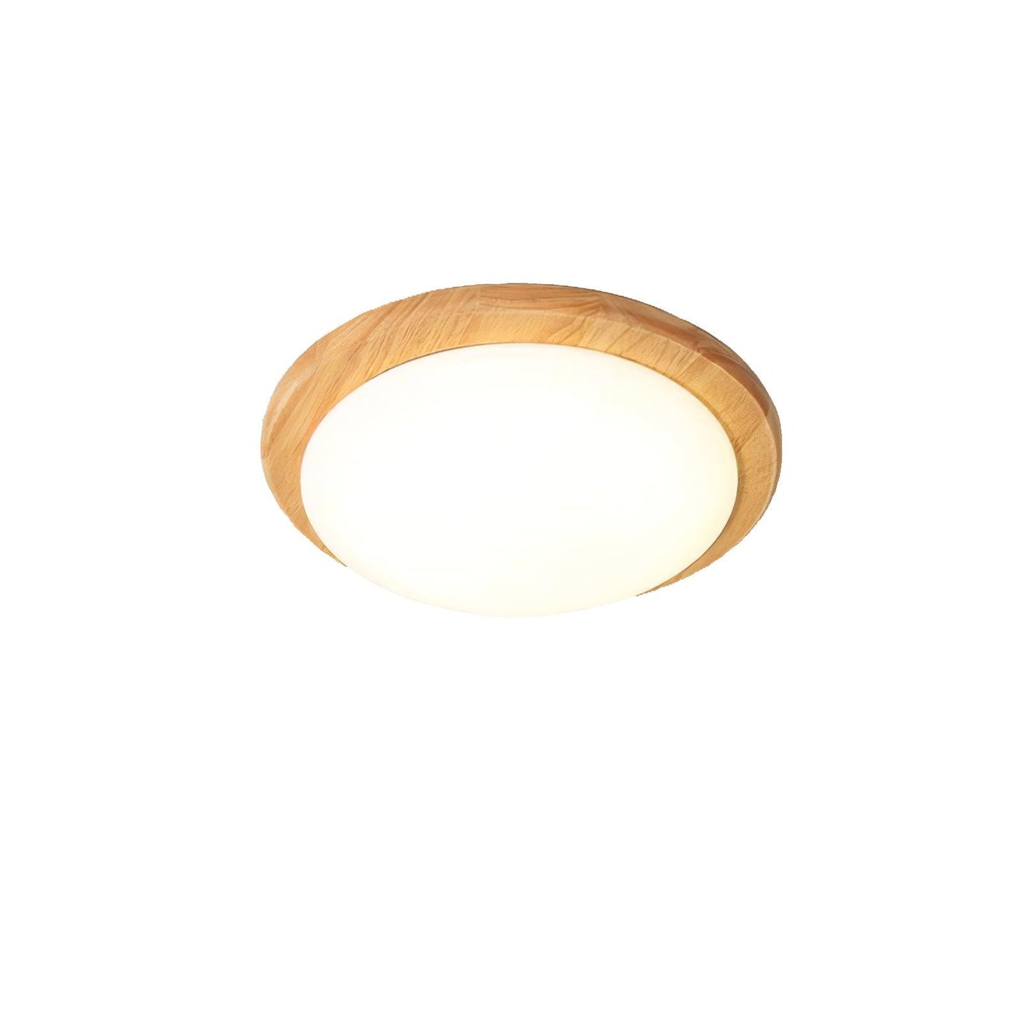 Drum Wood Flush mount light Ceiling Lamp