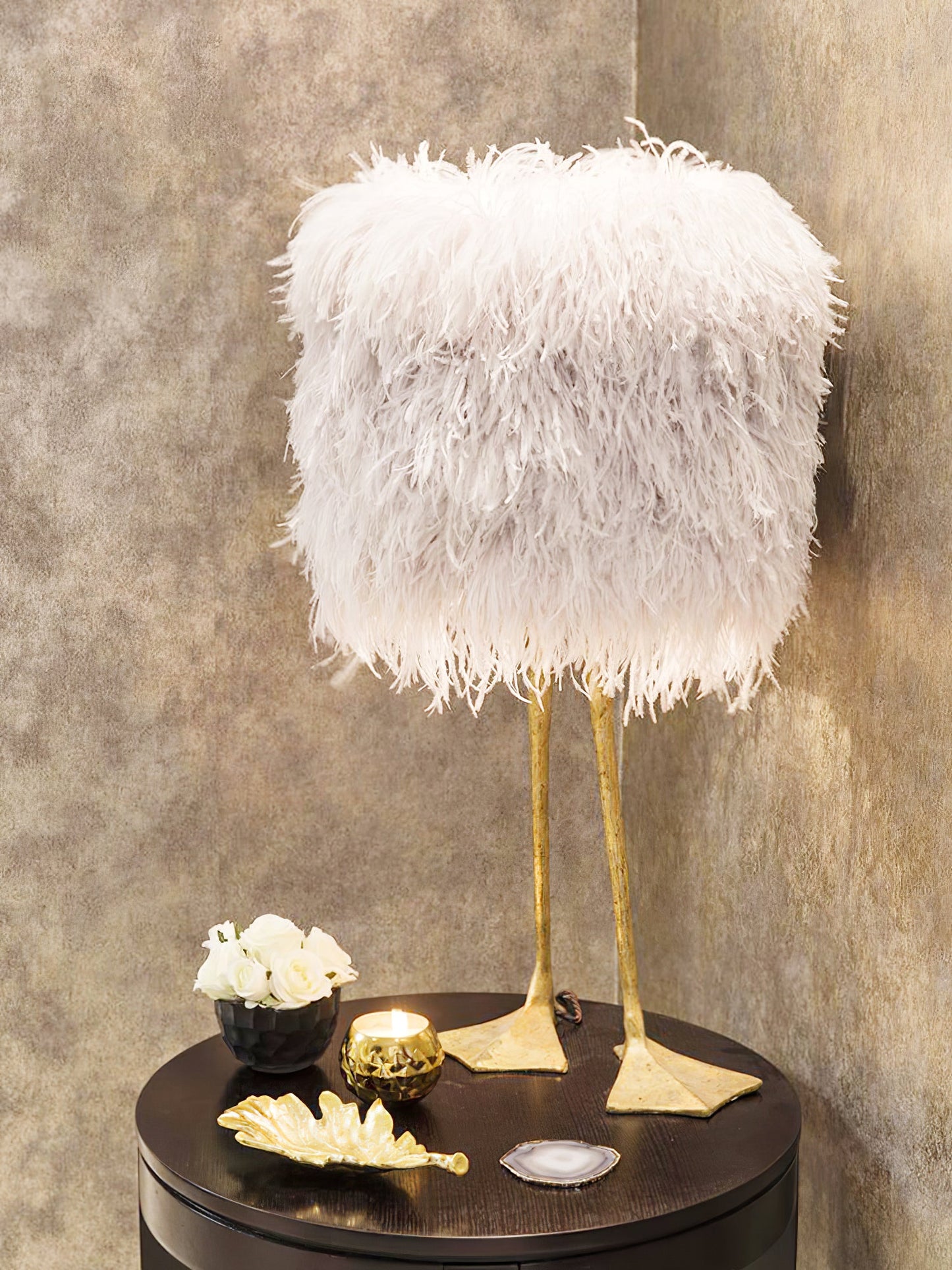 Duck Feet Feather Desk lamp Table Lamp