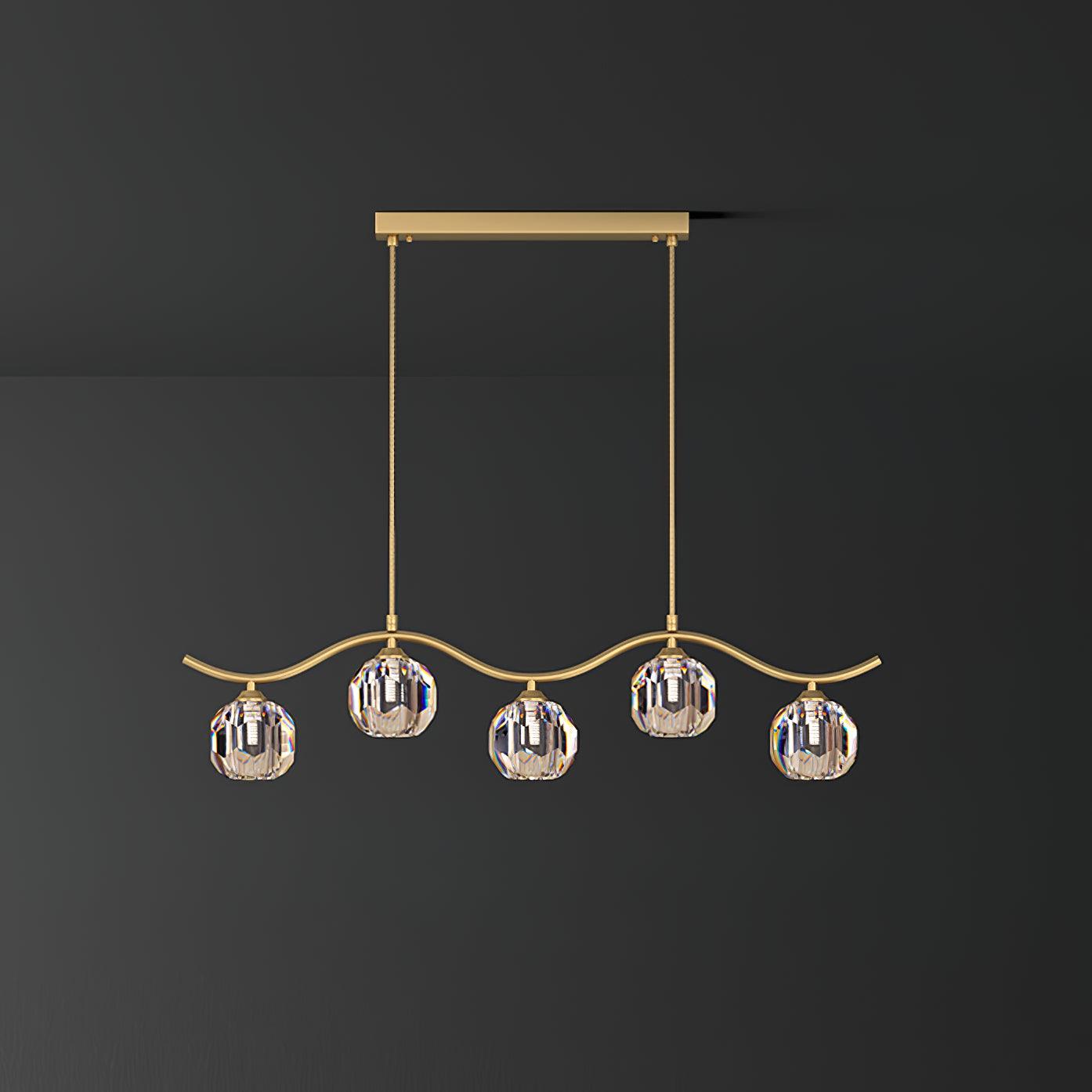 Eara Crystal Crown Chandelier