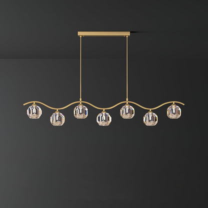 Eara Crystal Crown Chandelier