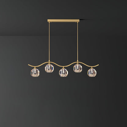 Eara Crystal Crown Chandelier