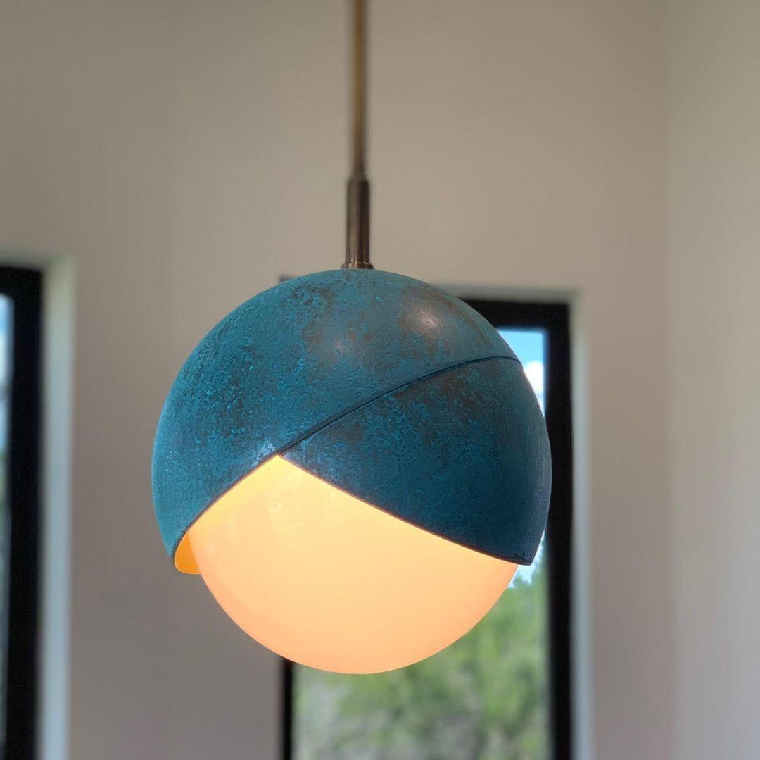 Blue Drop Ceiling light fitting Pendant Light