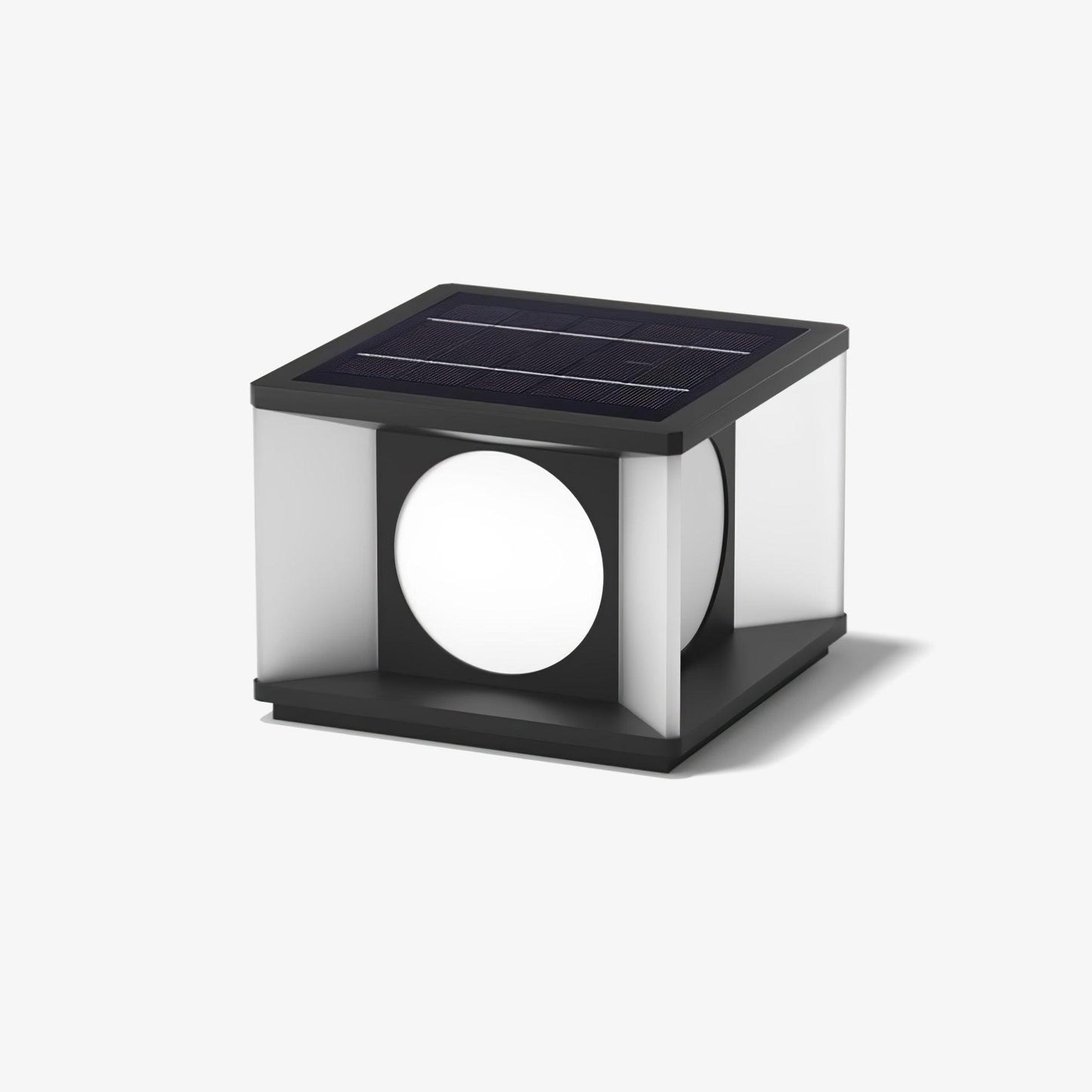 Eclipse Cube Patio light Outdoor Post Light