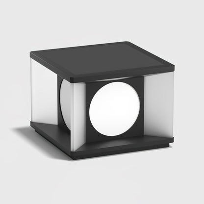 Eclipse Cube Patio light Outdoor Post Light