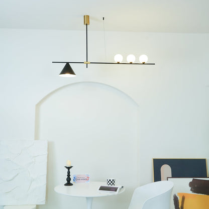 Eclipse Linear Crown Suspension Light