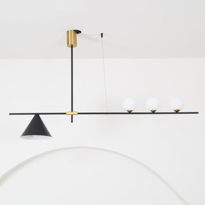 Eclipse Linear Crown Suspension Light