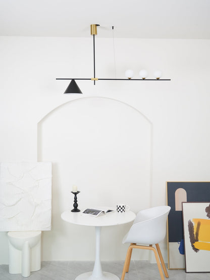 Eclipse Linear Crown Suspension Light