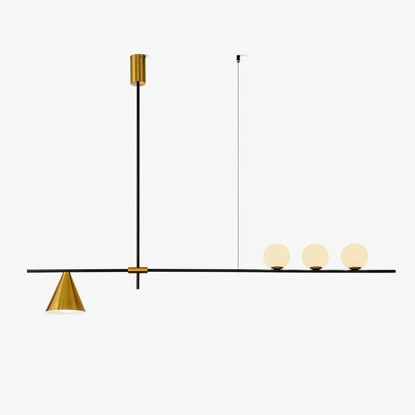 Eclipse Linear Crown Suspension Light