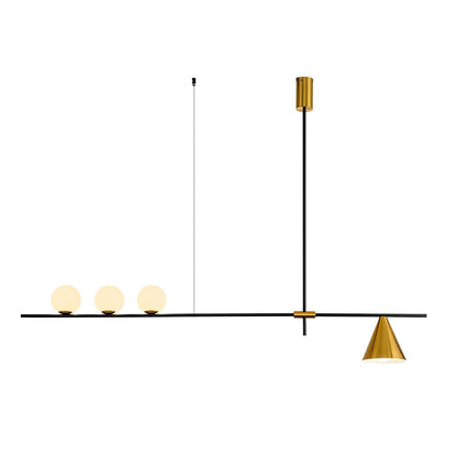 Eclipse Linear Crown Suspension Light