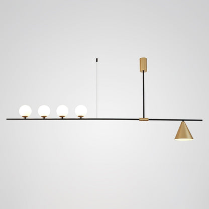 Eclipse Linear Crown Suspension Light