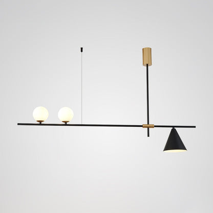 Eclipse Linear Crown Suspension Light