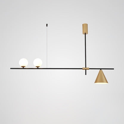 Eclipse Linear Crown Suspension Light