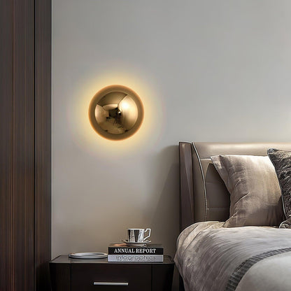 Aurum Sphere Bracket light Wall Sconce