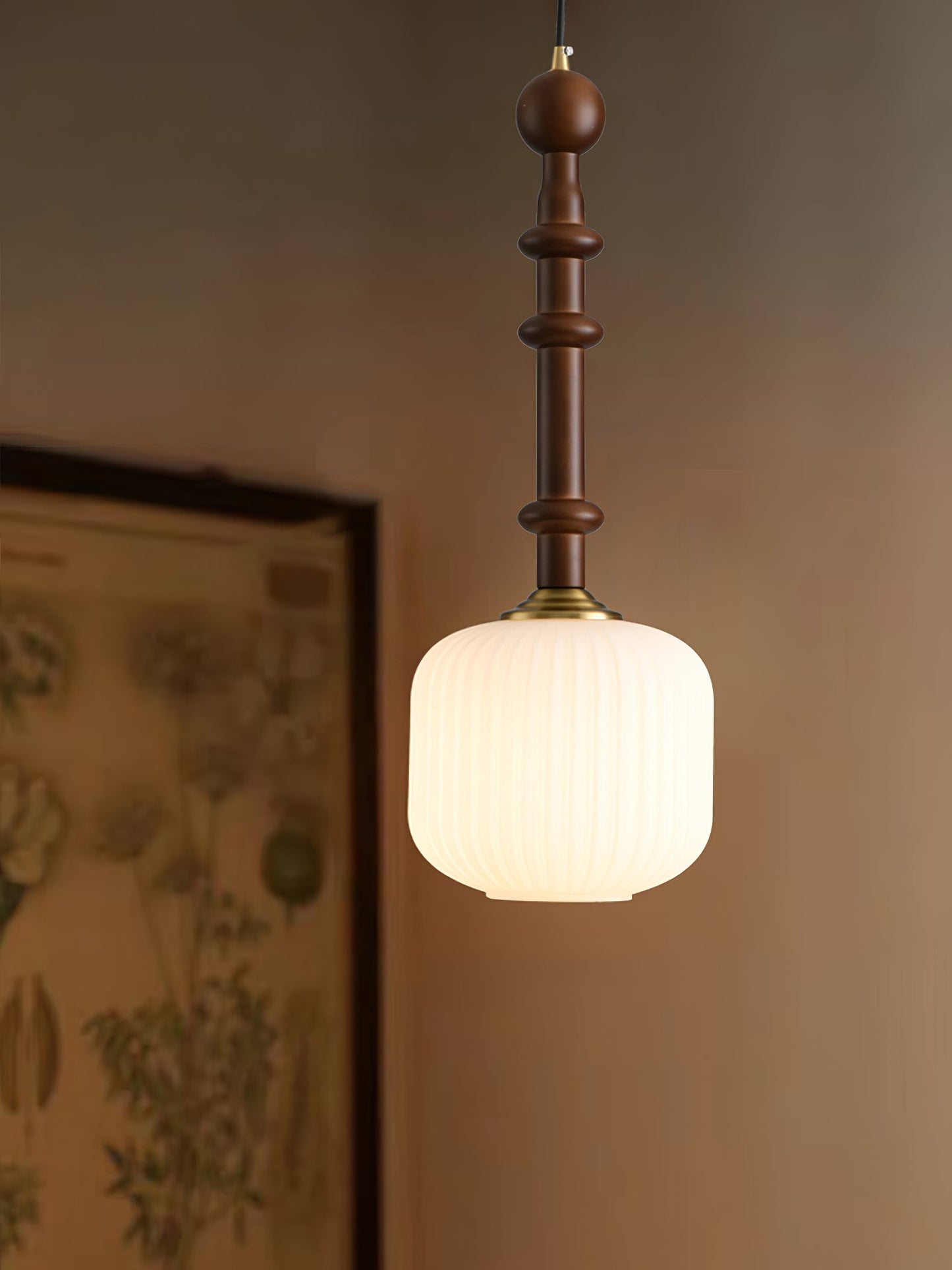 Edison Wood Hanging light Pendant Light