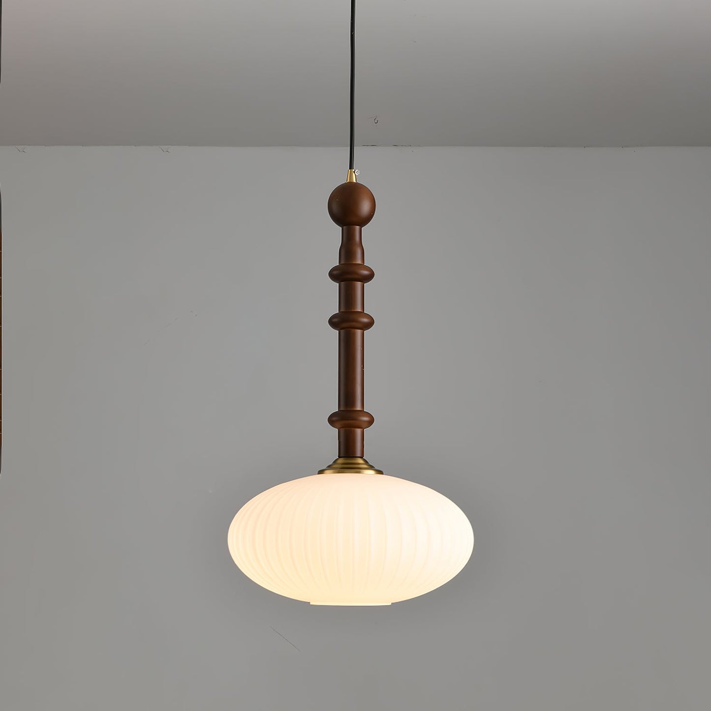 Edison Wood Hanging light Pendant Light