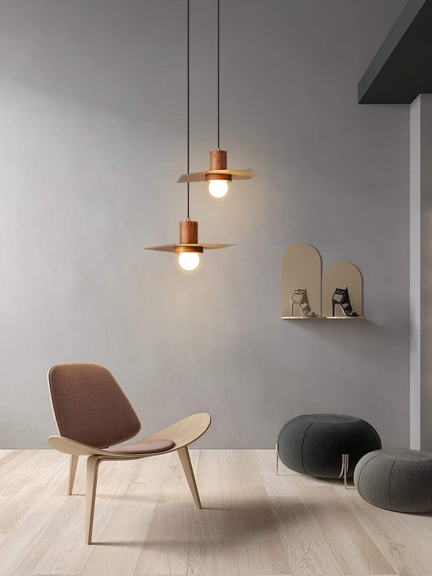 Elara Halo Drop light Pendant Lamp